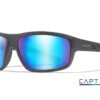 Okulary CONTEND CaptivateTM Polarized Blue Mirror Matte Graphite Frame